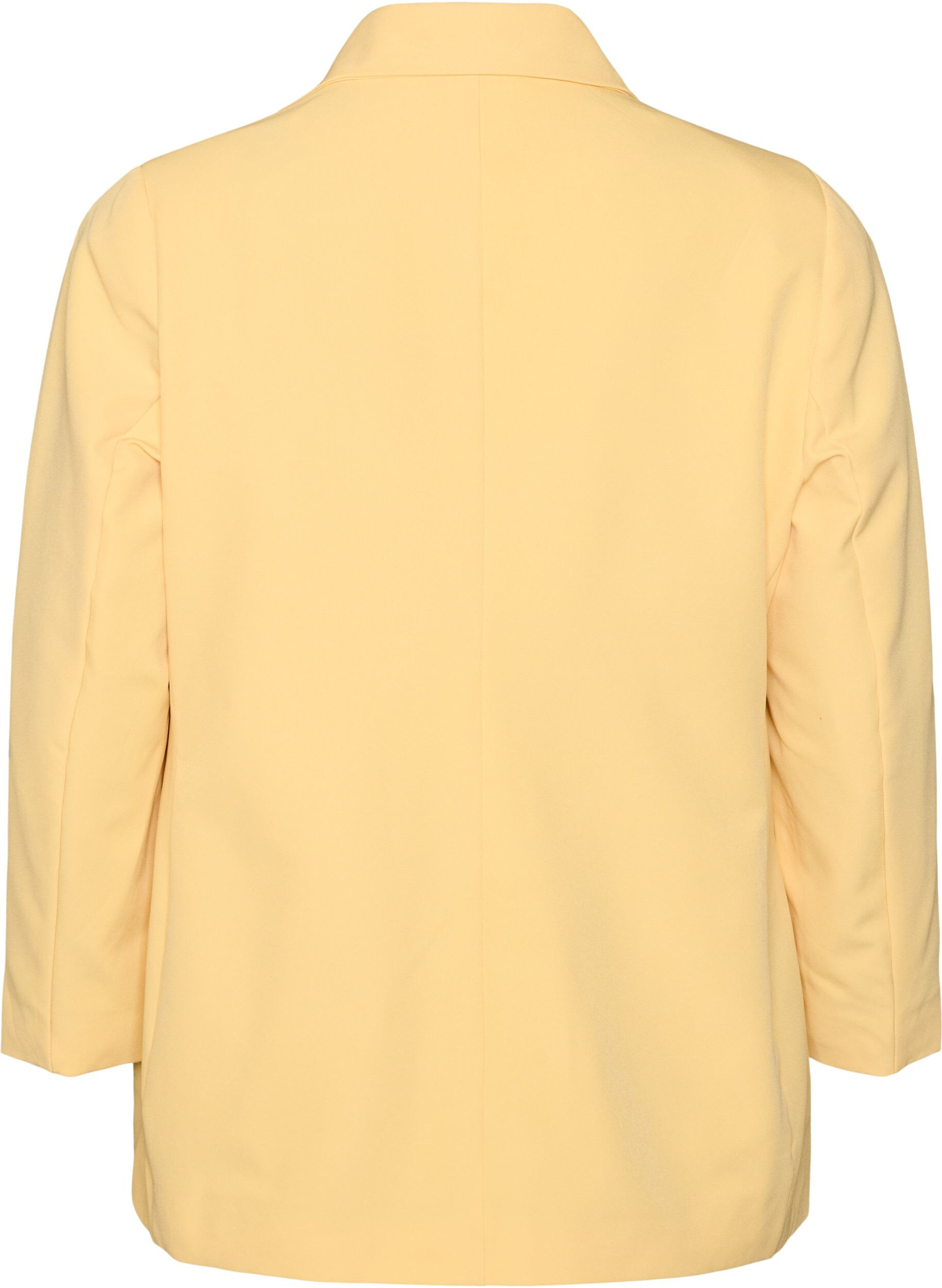 ZizziKlassischer Blazer mit Knopfverschluss, Gelb, Packshot image number 1