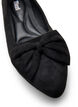 Extra-Weite - Ballerina-Pumps mit Schleife, Schwarz, Packshot image number 3