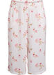 Culotte-Hose mit Print, Wei&szlig;, Packshot image number 0