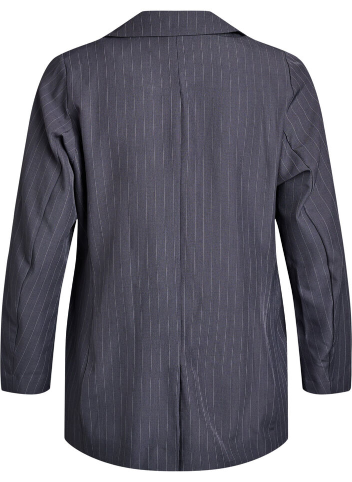 FLASH - Blazer mit Taschen und Schlitzen, Grau, Packshot image number 1