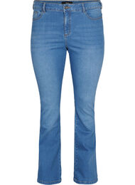 Ellen Bootcut-Jeans mit hoher Taille, Light blue, Packshot
