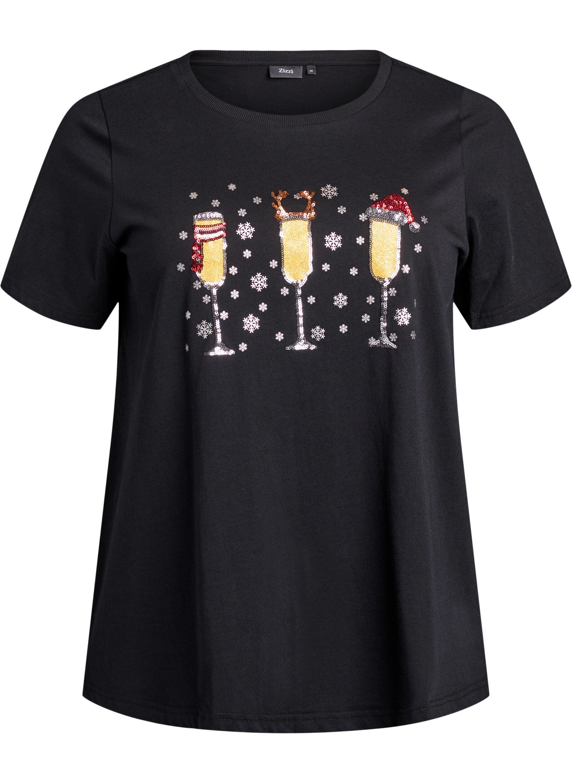 Weihnachts-T-Shirt aus Bio-Baumwolle