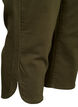 Eng anliegende Caprihose aus einer Baumwollmischung, Ivy Green, Packshot image number 3