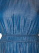 Midikleid in Jeans-Optik mit Gummizug in der Taille, Blau, Packshot image number 2