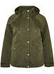 Gepolsterter Parka mit einer abnehmbaren Kapuze, Gr&uuml;n, Packshot image number 0