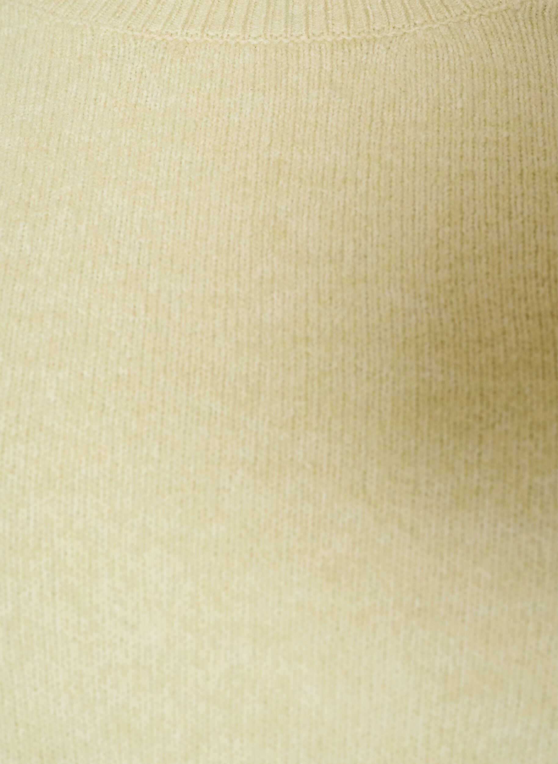 ZizziStrickbluse mit Spitzenbesatz am Saum, Gr&uuml;n, Packshot image number 2
