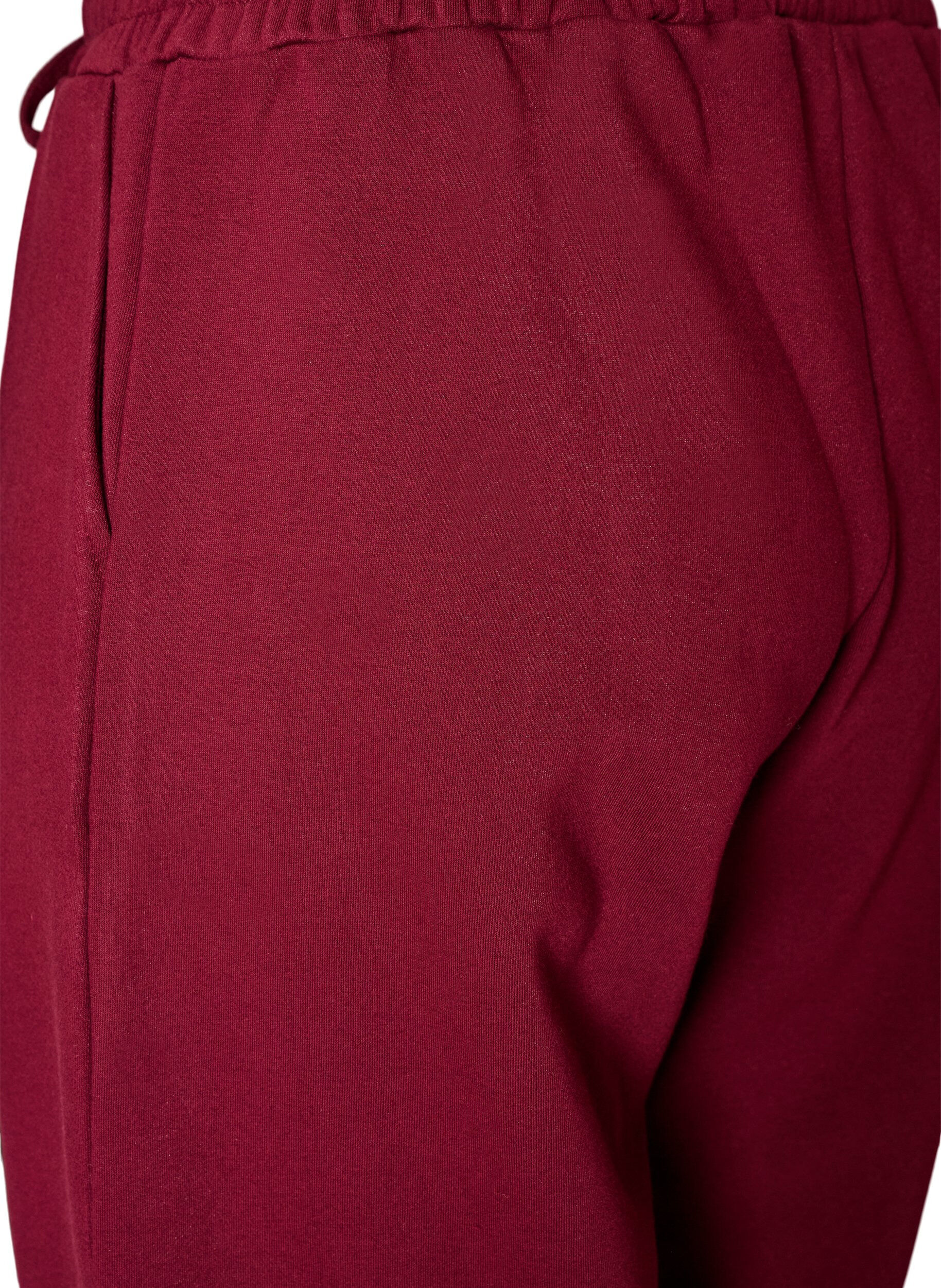 ZizziSweathose mit Taschen, Rot, Packshot image number 3