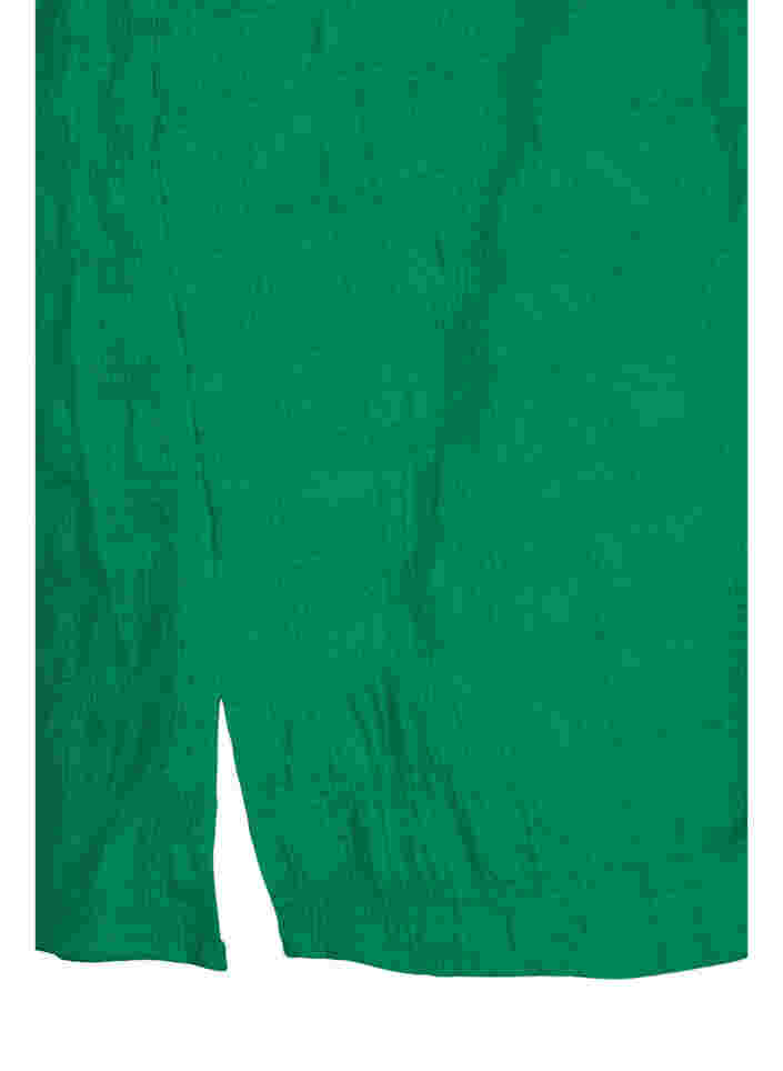 Tunika mit Struktur und 3/4-Ärmeln, Jolly Green, Packshot image number 3