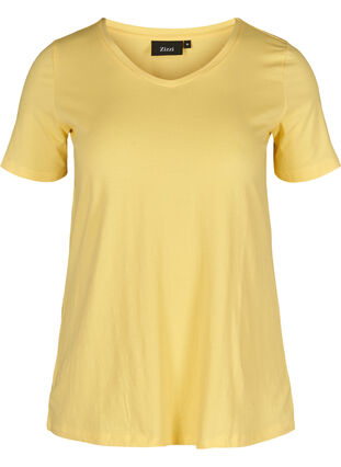 Basic T-Shirt , Lemon Drop, Packshot image number 0