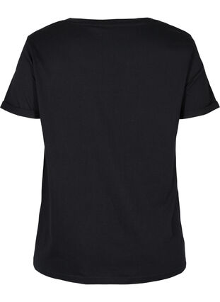 Trainings-T-Shirt mit Print, Black Gradiant, Packshot image number 1