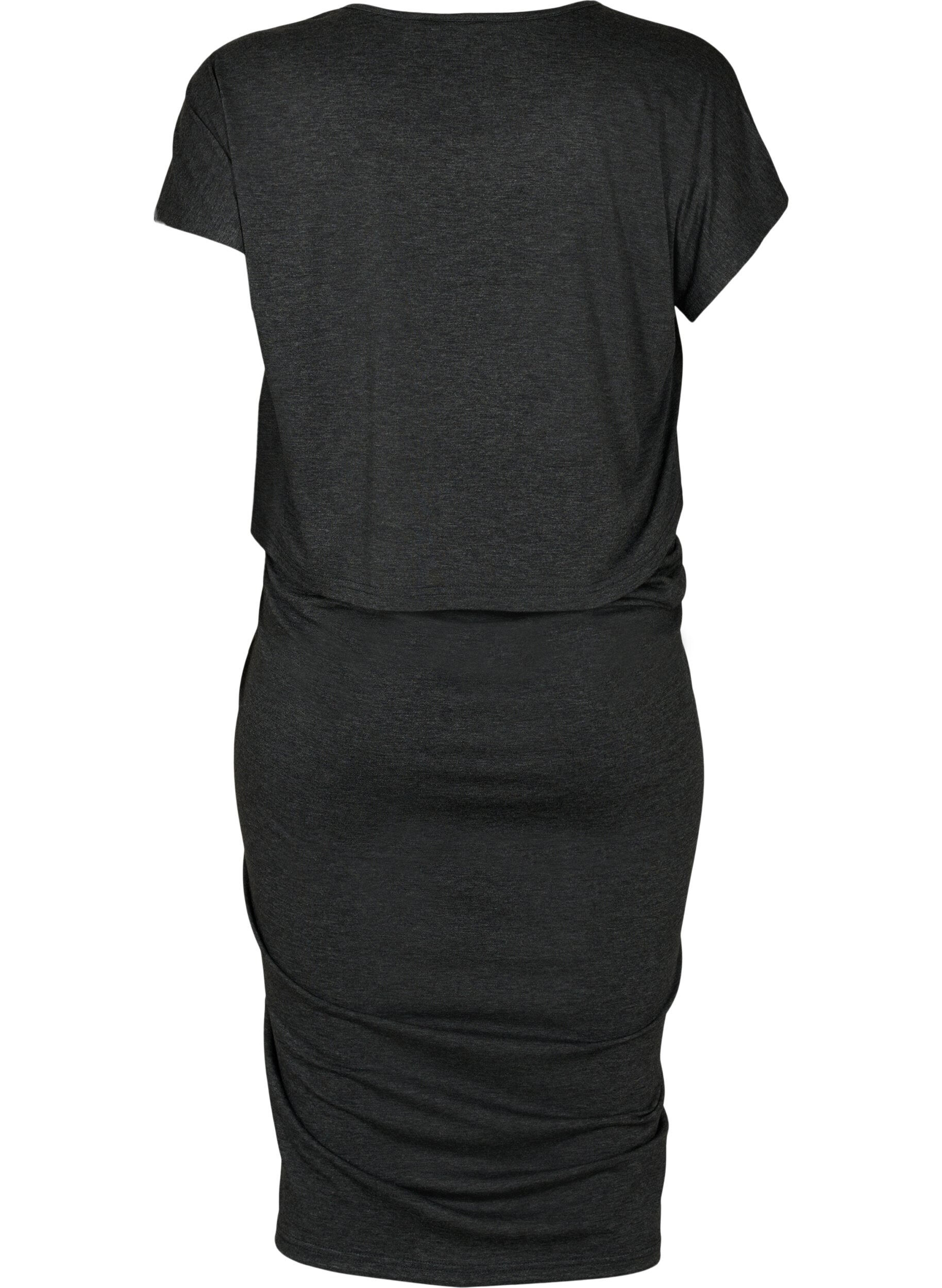 Zizzi Meliertes Schwangerschaftsset, Black Melange, Packshot image number 1