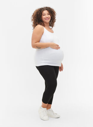 Schwangerschafts-Top mit Stillfunktion, White, Model image number 3