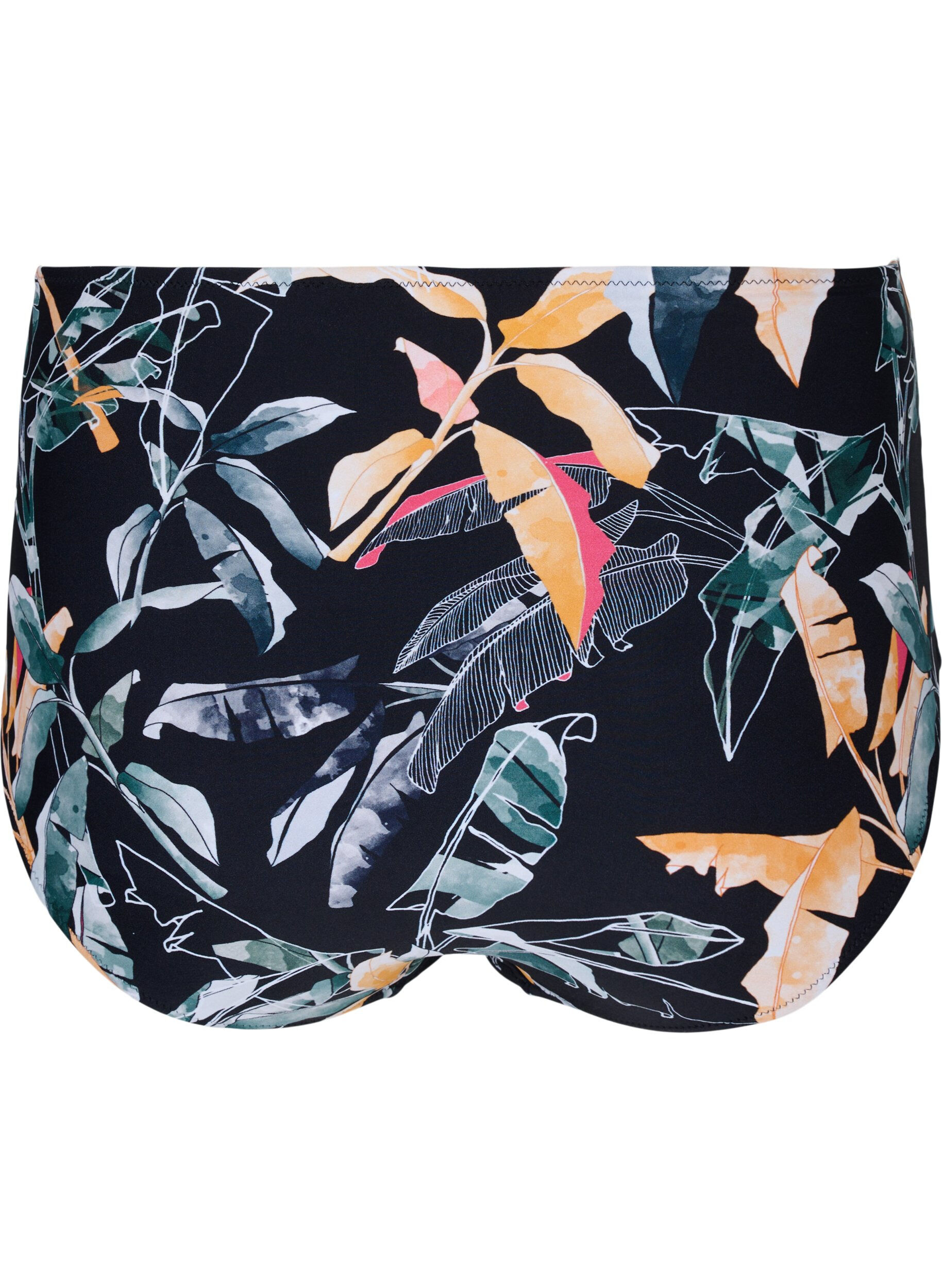 Zizzi Bikinihose, Leaf Print, Packshot image number 1