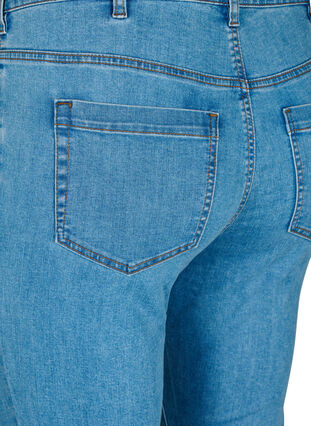 Amy Jeans mit hoher Taille und extra schlanker Passform, Light Blue, Packshot image number 3