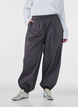 Ballonhose mit Taschen und elastischem Bund, Grau, Model image number 2