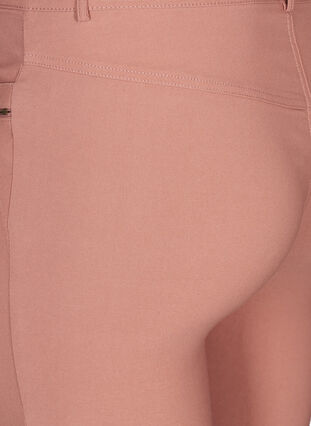 Slim Fit 3/4-Hose mit Reißverschluss, Old Rose, Packshot image number 3