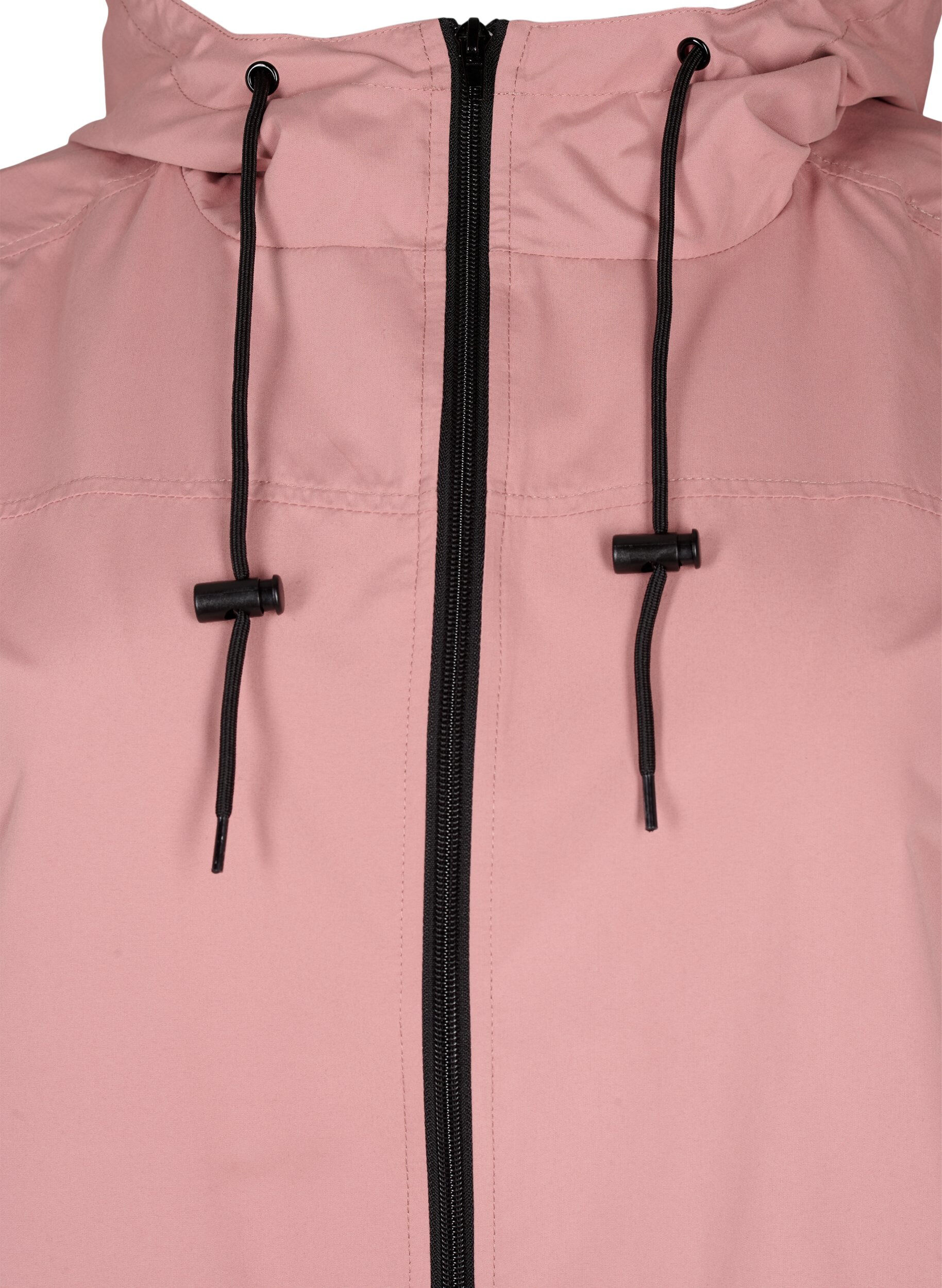 Zizzi FLASH - Wasserabweisender Parka mit Kapuze, Ash Rose, Packshot image number 2