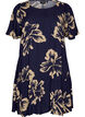 Kleid aus Viskose mit Schnittlinie, Blau, Packshot image number 0