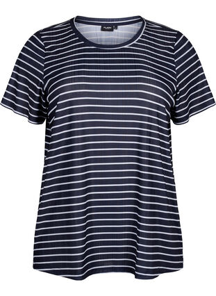 FLASH – T-Shirt mit Streifen, Night S. W. Stripe, Packshot image number 0