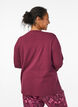 Nachtshirt aus Baumwolle mit Print auf der Vorderseite, Rot, Model image number 2