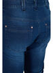 Slim Fit Caprijeans mit Taschen, Blau, Packshot image number 3