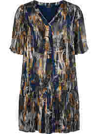 Kleid mit Paisleyprint aus Viskose