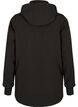 Kurze Softshell-Jacke mit abnehmbarer Kapuze, Schwarz, Packshot image number 1