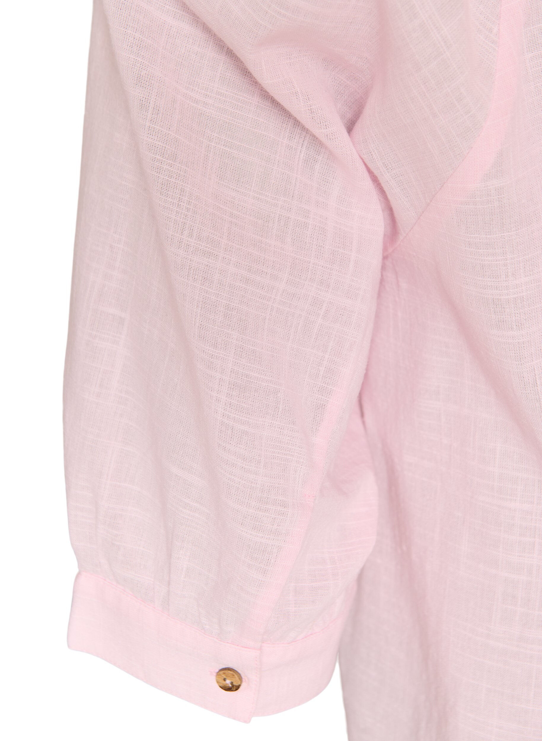 ZizziTunika aus Baumwolle mit V-Ausschnitt, Rot, Packshot image number 3