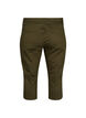 Eng anliegende Caprihose aus einer Baumwollmischung, Ivy Green, Packshot image number 1