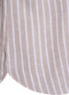 Bluse aus Leinen und Viskose mit 3/4-&Auml;rmeln, Beige, Packshot image number 3