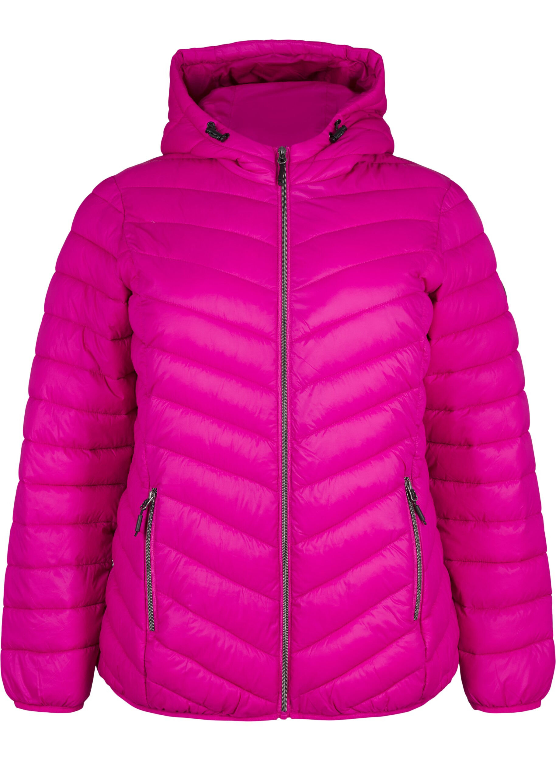 ZizziLeichte Jacke mit Kapuze, Pink, Packshot image number 0