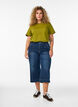 Basic T-Shirt aus Baumwolle mit Rundhalsausschnitt, Gr&uuml;n, Model image number 1