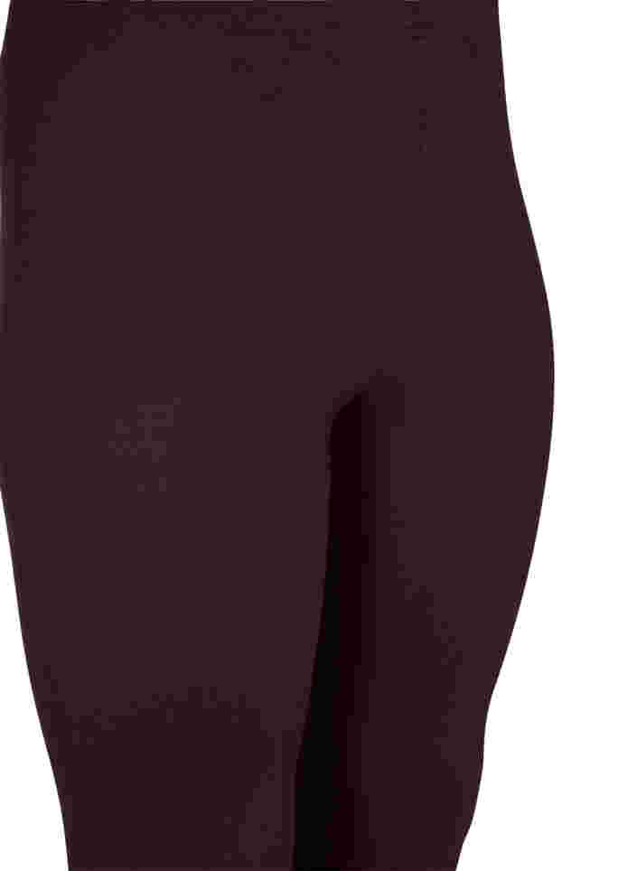Basics-Leggings aus Viskose, Coffee Bean, Packshot image number 2