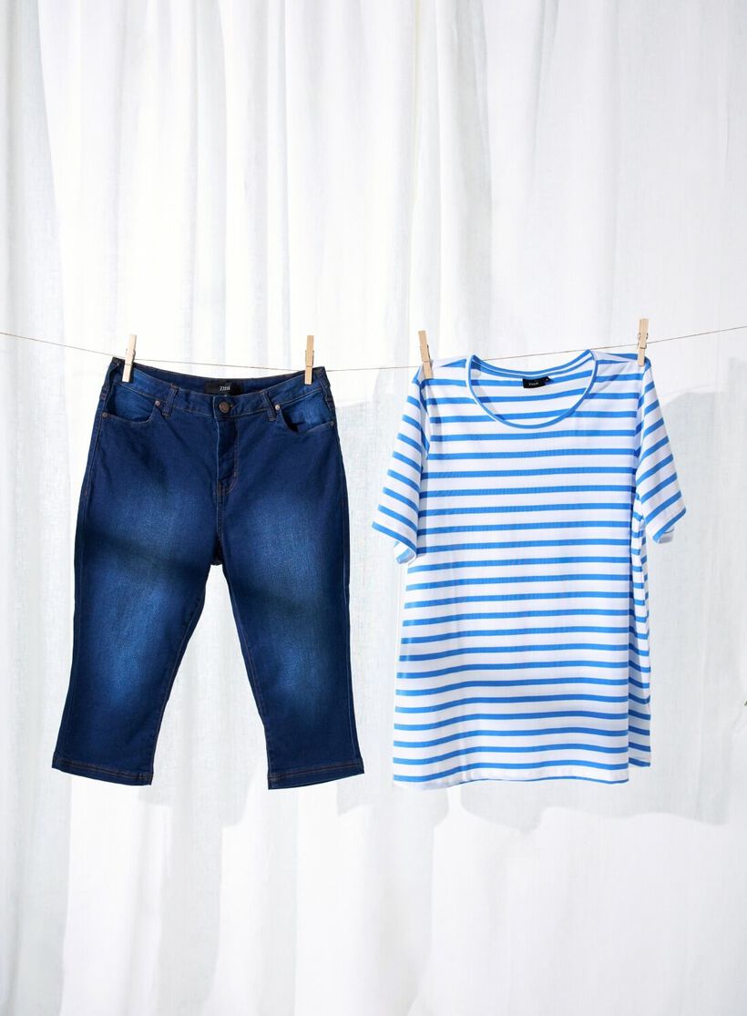 Capri Jeans und T-Shirt: 45,99, , Model, 1