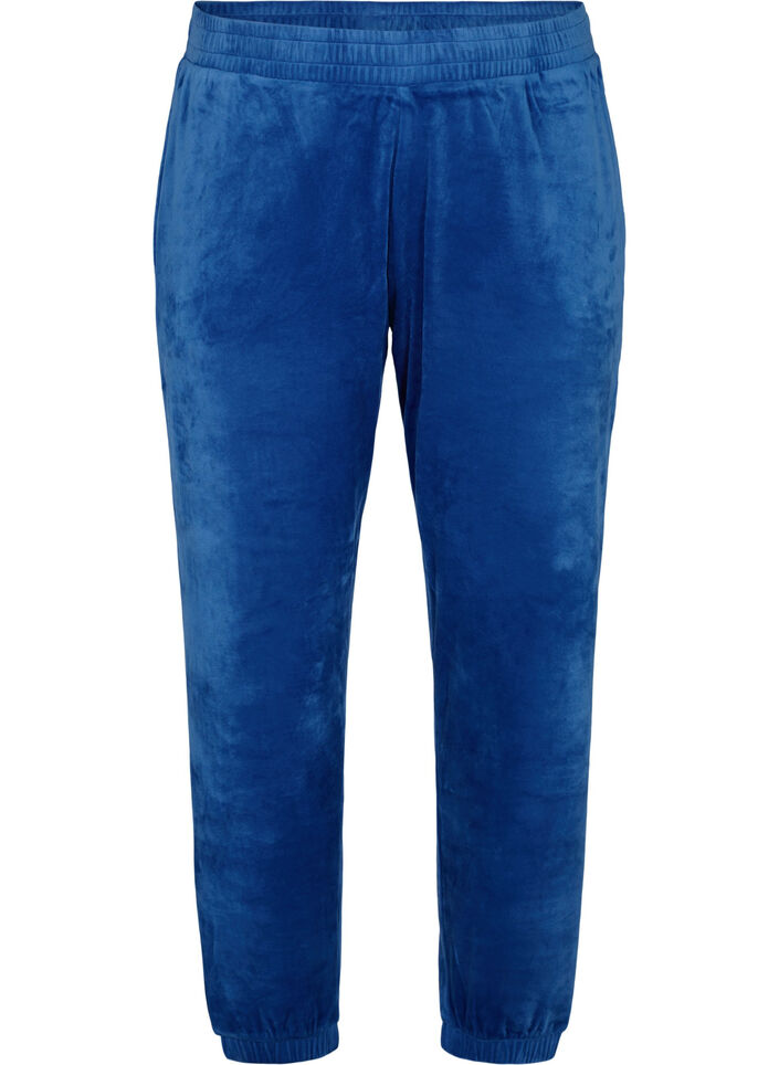 Homewear-Hose, Blau, Packshot image number 0