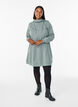 Kurzes Sweatshirtkleid mit Stehkragen und Taschen, Gr&uuml;n, Model image number 1