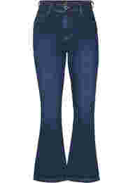 Ellen Bootcut-Jeans mit hoher Taille, Dark Blue, Packshot