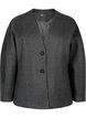 Taillierter Blazer, Dark Grey Melange, Packshot image number 0