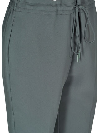 Klassische Hose mit Kordelzug an der Taille, Green ASS, Packshot image number 2