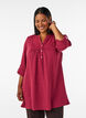 Tunika aus Baumwollmusselin mit Broderie Anglaise, Rot, Model image number 0