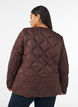 Steppjacke mit Druckkn&ouml;pfen und Rundhalsausschnitt, Braun, Model image number 2