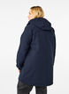 Softshell-Jacke mit abnehmbarer Kapuze, Blau, Model image number 2