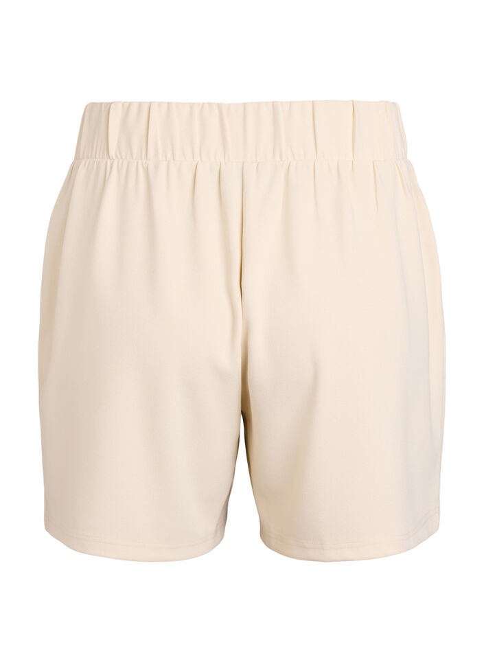 Shorts mit Taschen und lockerer Passform, Beige, Packshot image number 1