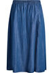 Maxirock aus Lyocell im Denim-Look, Blau, Packshot image number 1