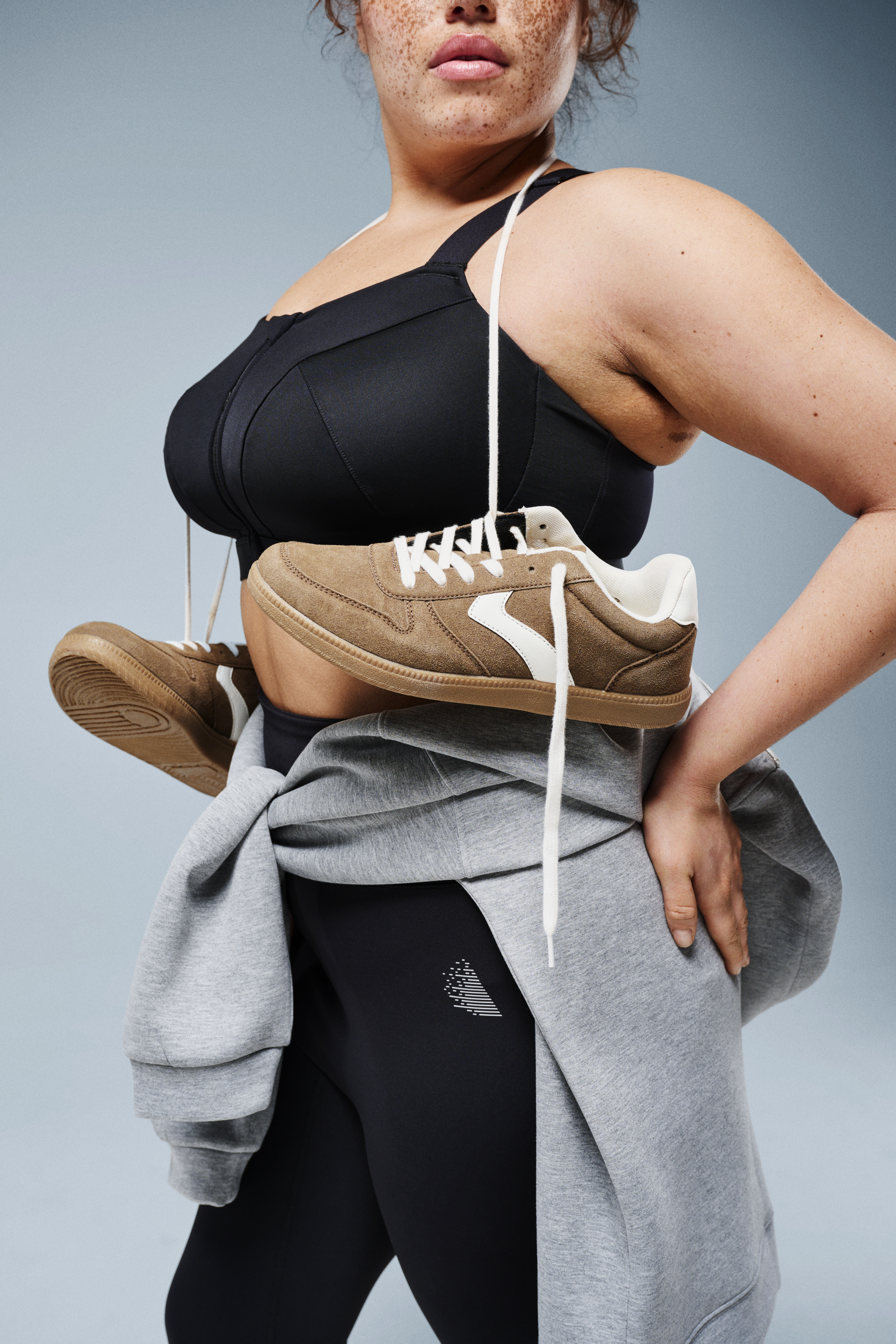 Zizzi Sportlicher Look mit Kapuzenpullover, , Model