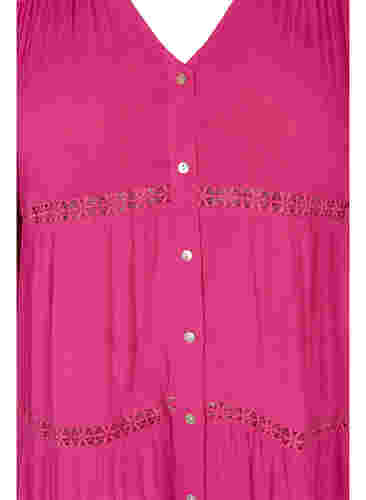 Strandkleid aus Baumwolle, Raspberry Rose, Packshot image number 2