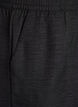 Shorts mit Taschen und hoher Taille, Schwarz, Packshot image number 2