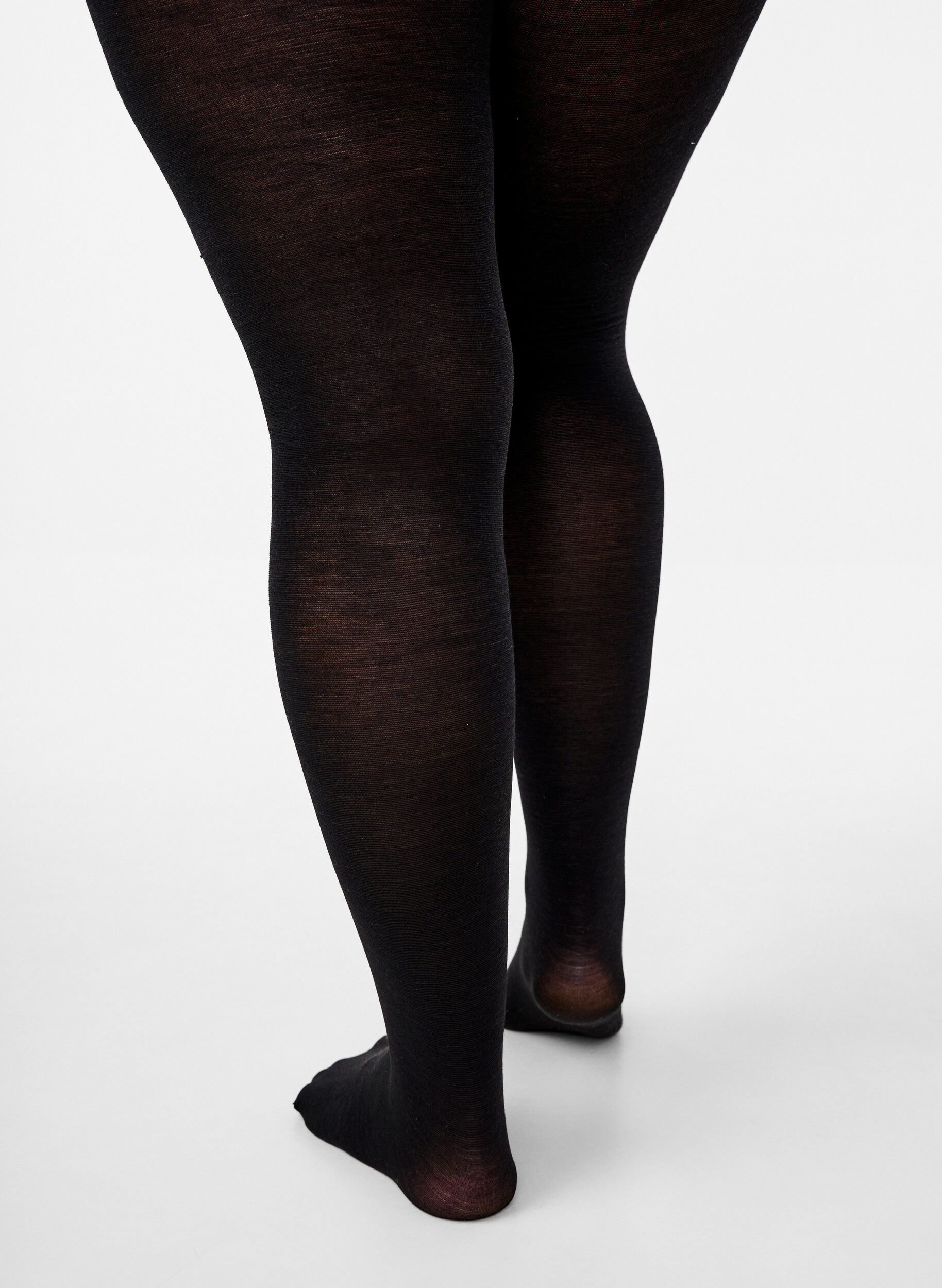 Zizzi Wollstrumpfhose, Schwarz, Model image number 1