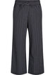 Lockere Hose mit hohem Bund und Taschen, Schwarz, Packshot image number 0