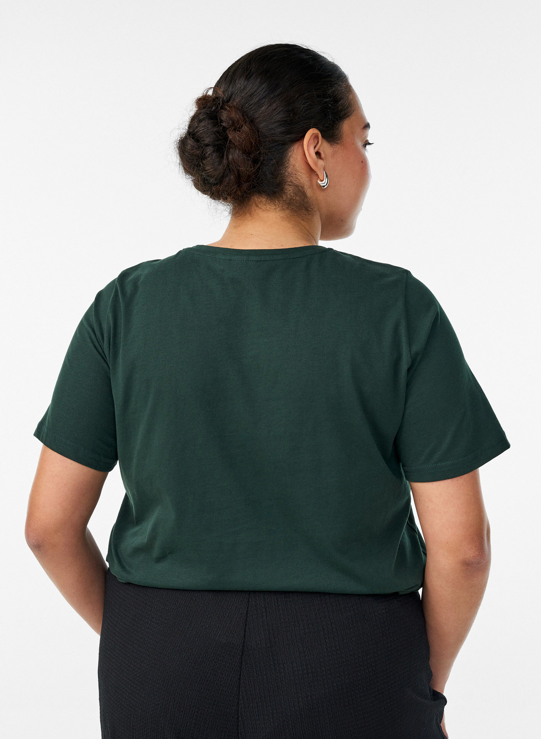 ZizziT-Shirt mit Print, Gr&uuml;n, Model image number 2
